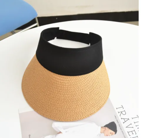 Women's Foldable Hand Woven Bucket Hat Khaki A - Shop at LoveMi