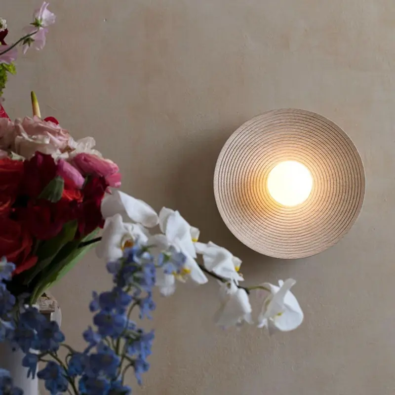 Nordic Background Wall Bedside Decorative Lamp