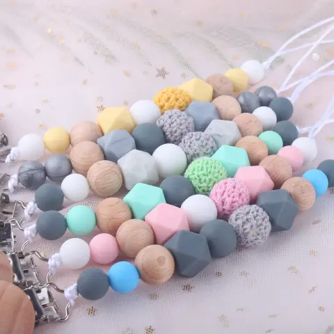 Baby Silicone Pacifier Chain Mother and Products
