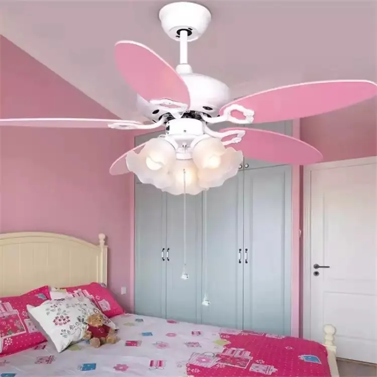 Children's Fan Lights Dining Room Ceiling Fan with LED