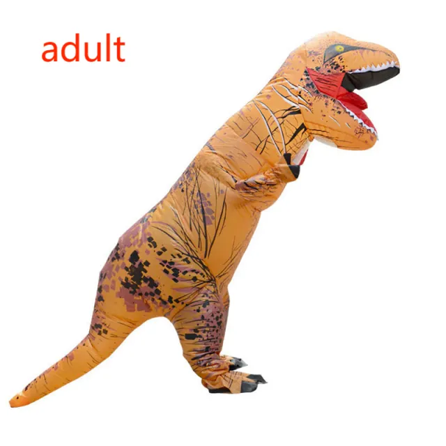 Tyrannosaurus Inflatable Suit Holiday Party Doll Stage Performance Dinosaur Adult Yellow - Shop at LoveMi