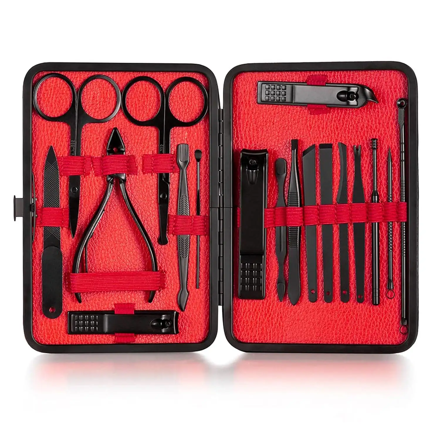 18-Piece Nail Clippers Trimming Tool Set Manicure