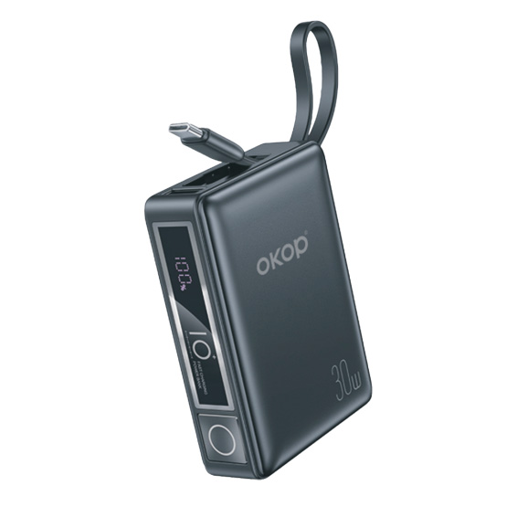 Power Bank Compacto 10,000mAh con Pantalla