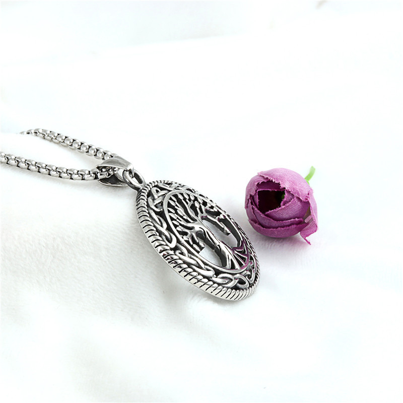 Tree Of Life Pendant Personality Stainless Steel Necklace