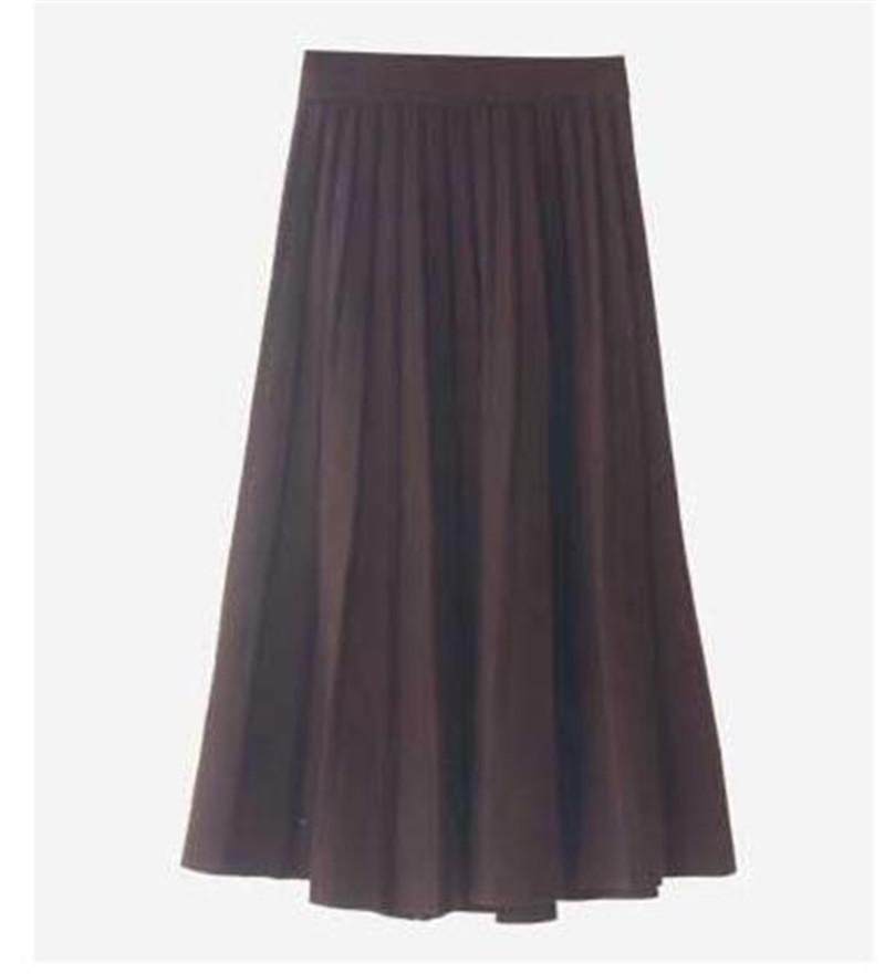 Title 2, Womens Knitted Half-length Skirt Autumn and Wi...