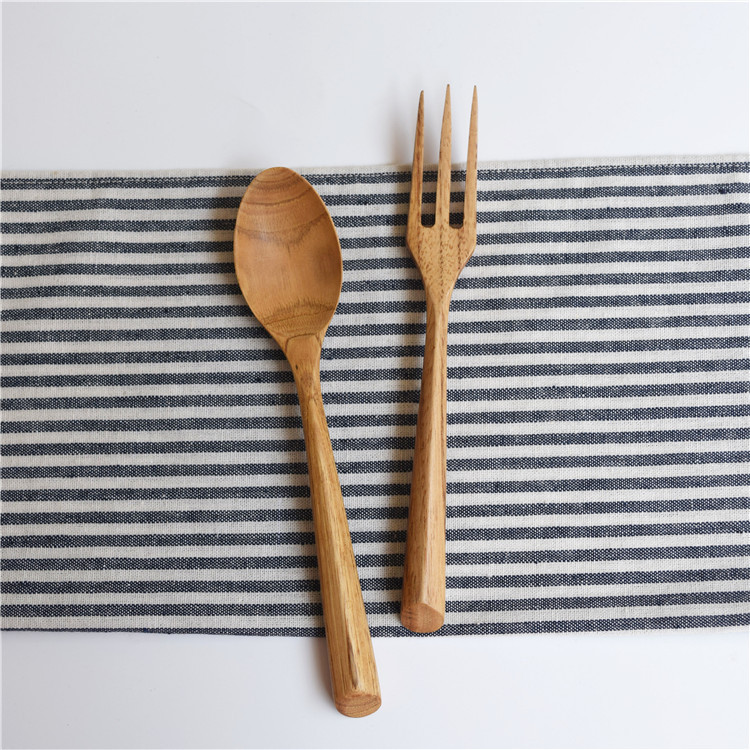 Title 1, Household Fashion Wooden Spoon Fork Tableware