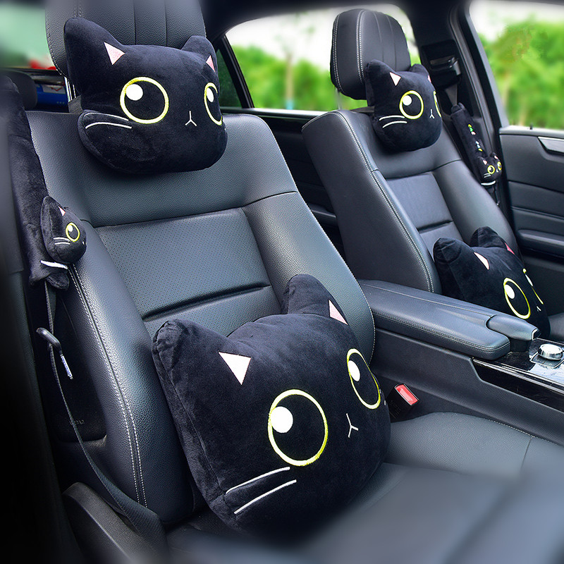 Car Headrest Car Neck Pillow Waist Pillow Car Interior Decoration
