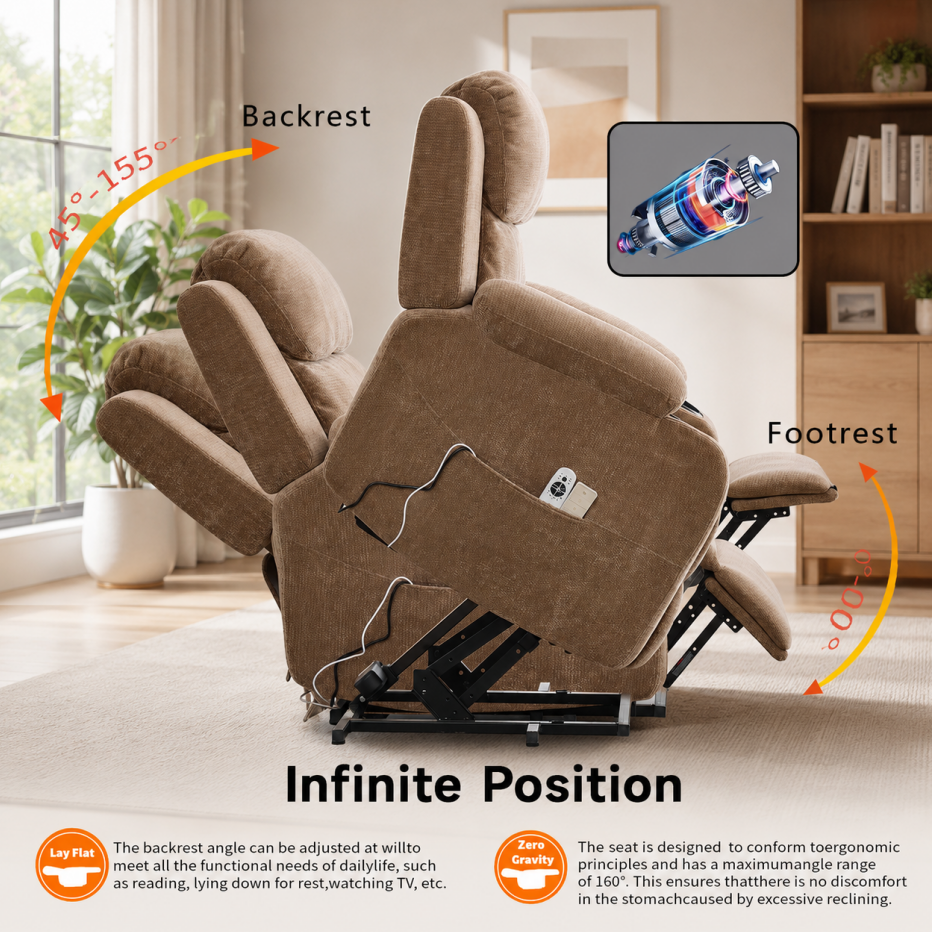 Power Lift Recliner Chair, picture 2 of 5