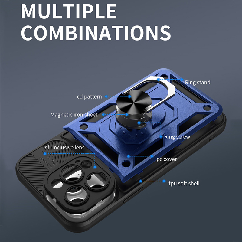Military Shockproof Camera Lens Protection Phone Case - Image 5