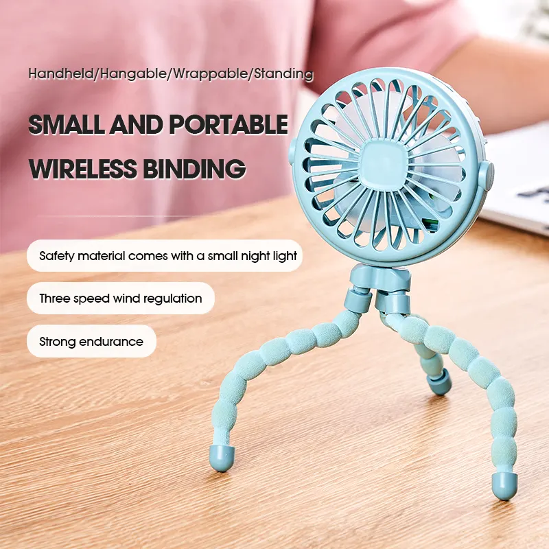 Multi Functional Children's Stroller Mini Fan Portable