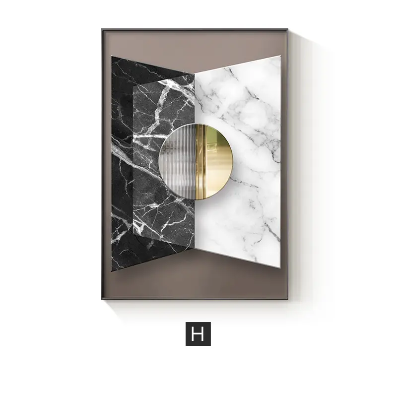 Abstract Geometric Canvas Painting Picture Home Decor