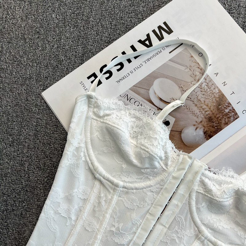 Wear The Waistband Shaping Fishbone Corset Top