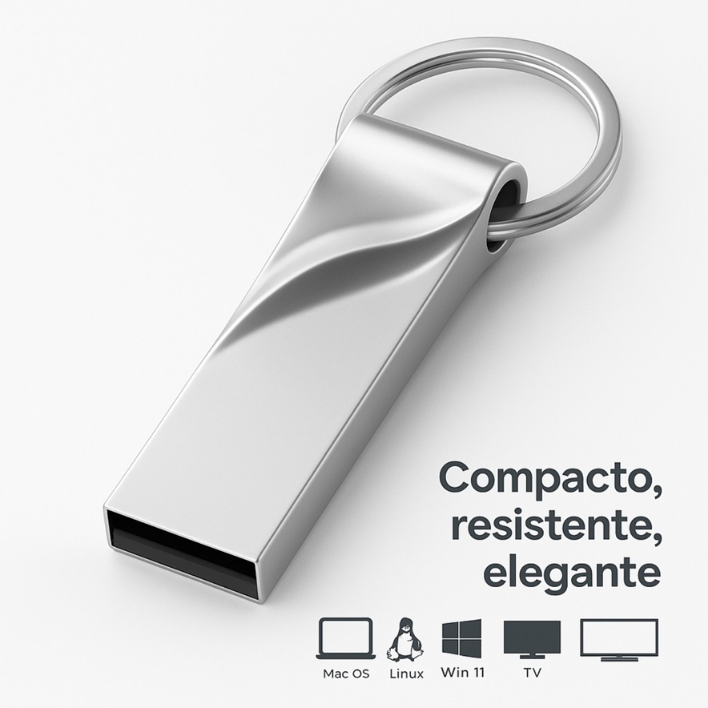 32GB Original Kapbom -Metal Flash Drive For PC, Notebook And Smart TV