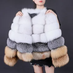 Women's Fashionable New Fur Warm Coat - View 1
