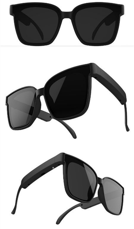 Direct Supply Wireless Smart Bluetooth Glasses Interchangeable Lens Sunglasses - Image 3