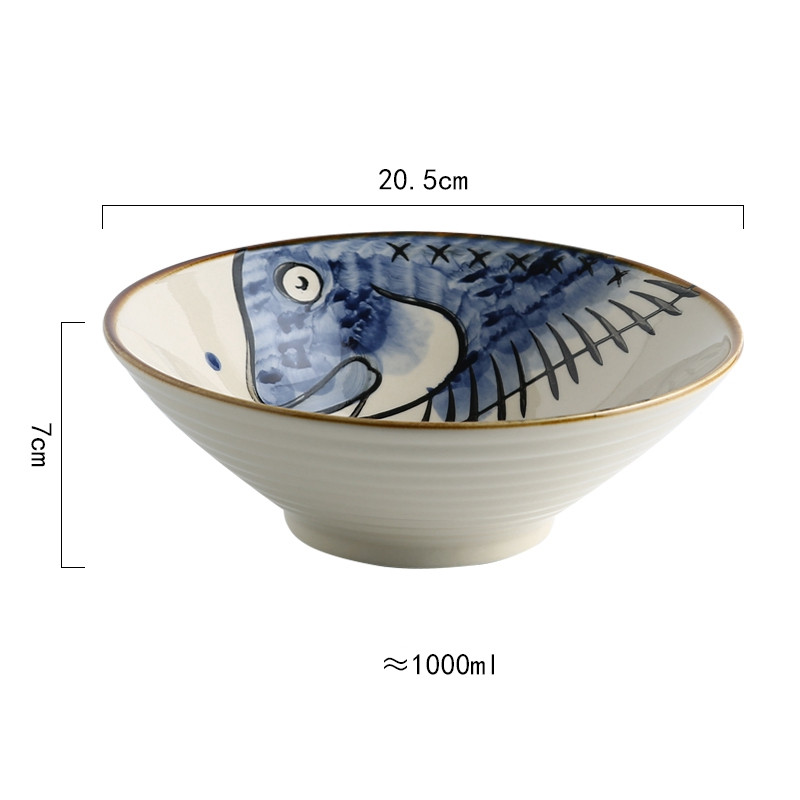 Title 1, Home Creative Large Japanese Style Ramen Hat Bowl