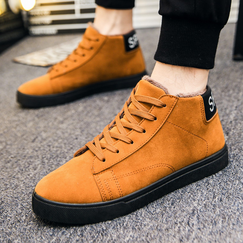 Title 3, Warme, lässige Flanell-Sneaker für Herbst und W...