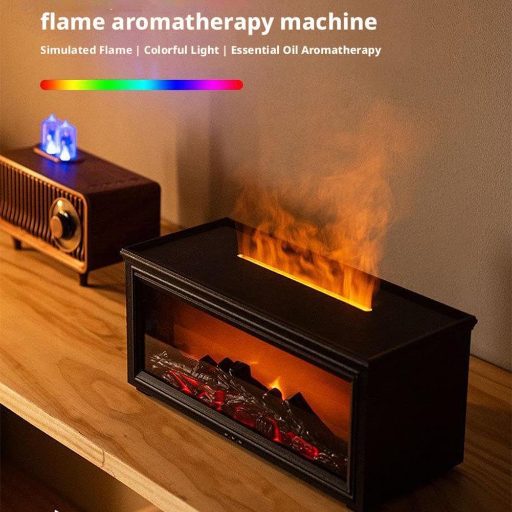 Large Capacity Creative Flame Humidifier Volcano Aromatherapy Machine Smoke — image 8