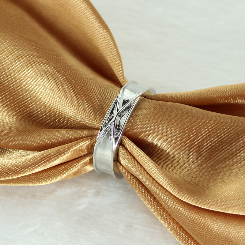 Fashion Ring Simple Lettering