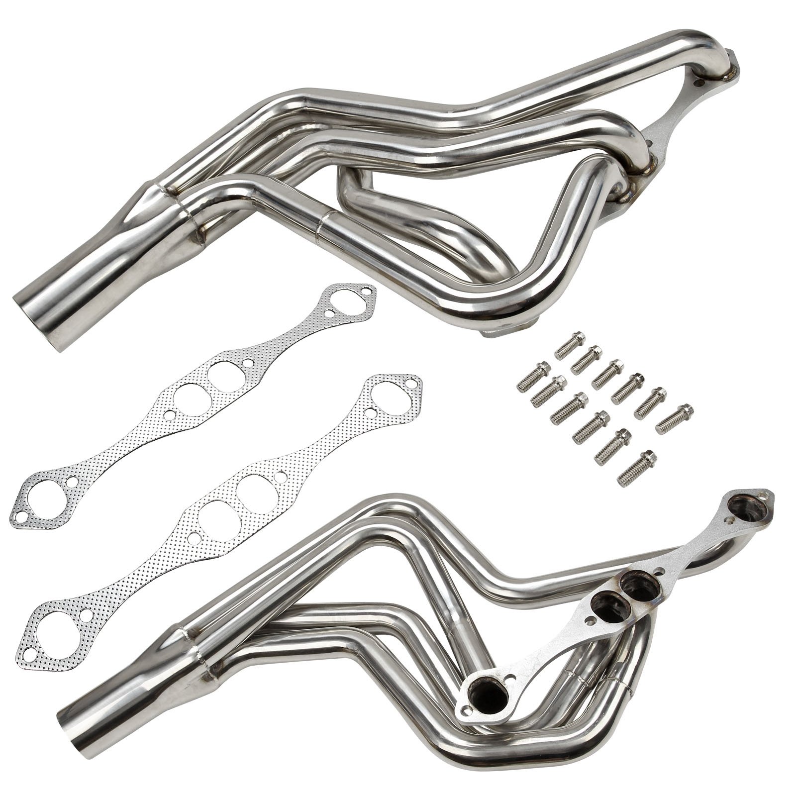 Exhaust Manifold Header For Chevy SBC 267-400 V8 1970-1987 Ban The Sale Of Amazon