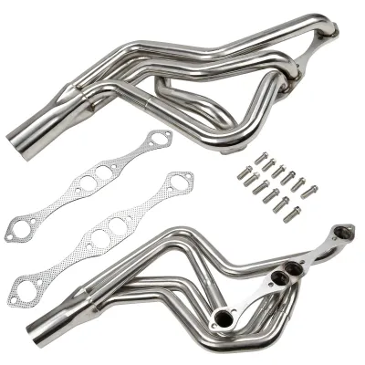 Exhaust Manifold Header For Chevy SBC 267-400 V8 1970-1987 Ban The Sale Of Amazon