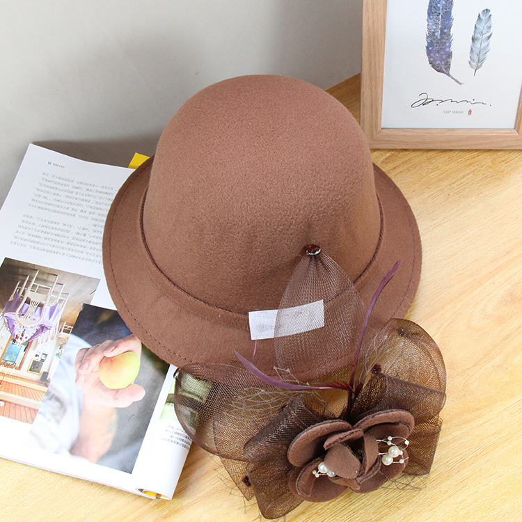 British Fashion Warm Bowler Hat