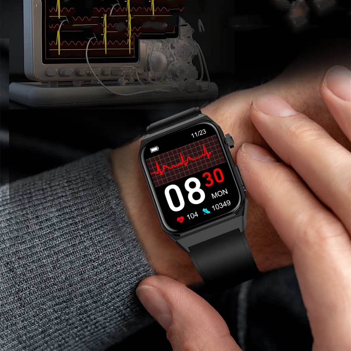 Non-Invasive Blood Oxygen Heart Rate Glucose Body