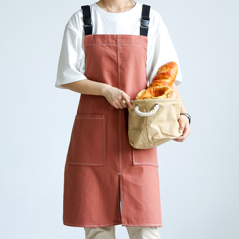 Title 9, Cowboy Apron Korean Style Personality Barista T...