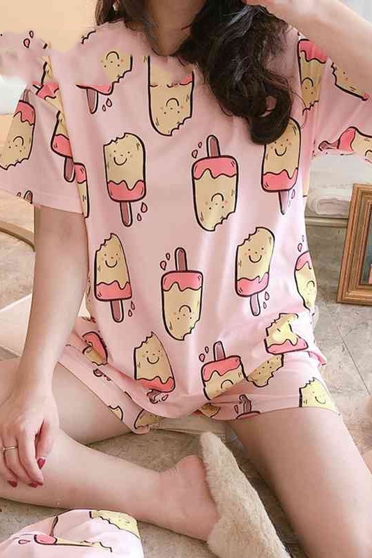 Title 3, Ladies cartoon pajamas home service