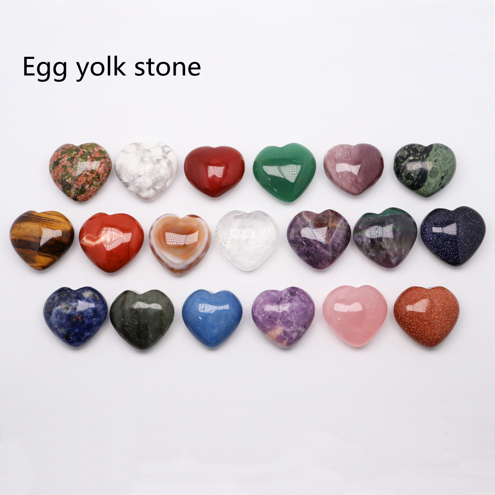 Egg yolk stone