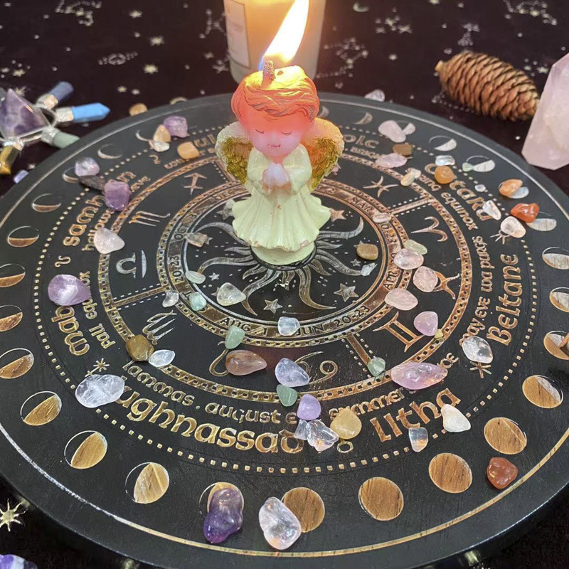 Astrolabe altar pendulum prayer ceremony props