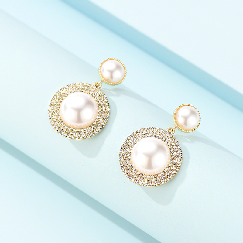 Sweet Commuter Student Earrings Pure Color Women's Jewelry