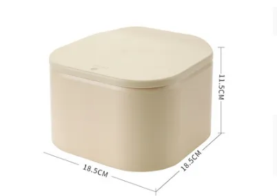 Eco friendly Mini Waste Bin Desktop Garbage Basket Yellow - Shop at LoveMi