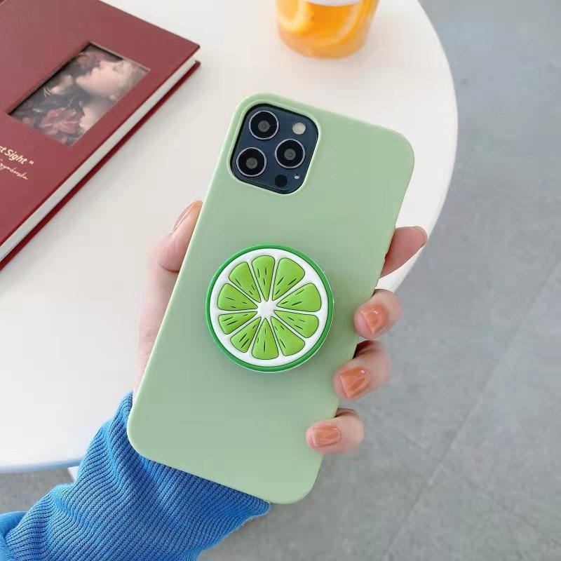 Title 3, Cute Fruit Holder Phone Case Protect your mobil...