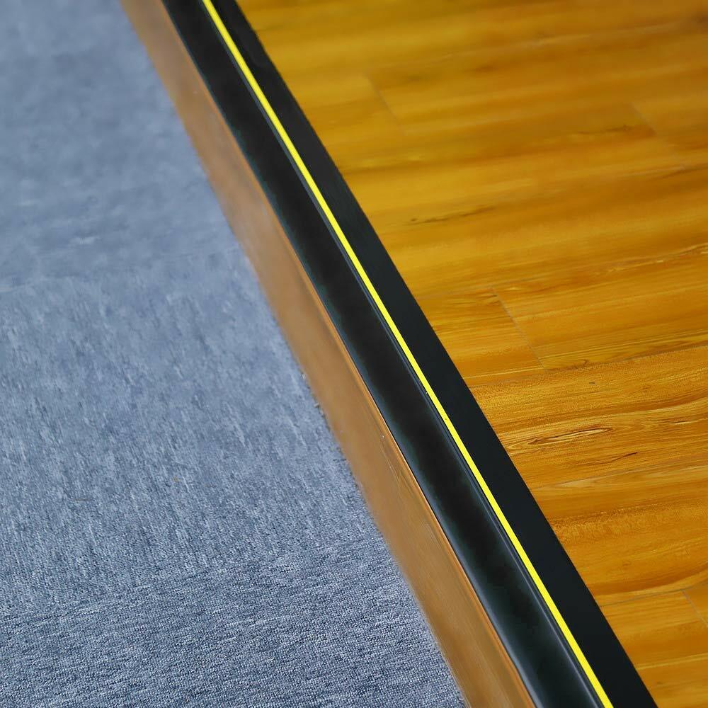 8ft Universal Seal Garage Door Floor Threshold Black Rubber