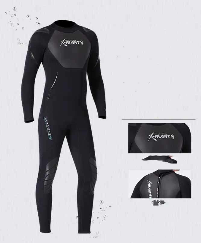 1.5MM One-piece Warm and Cold Long-sleeved Snorkeling Surfing Sunscreen