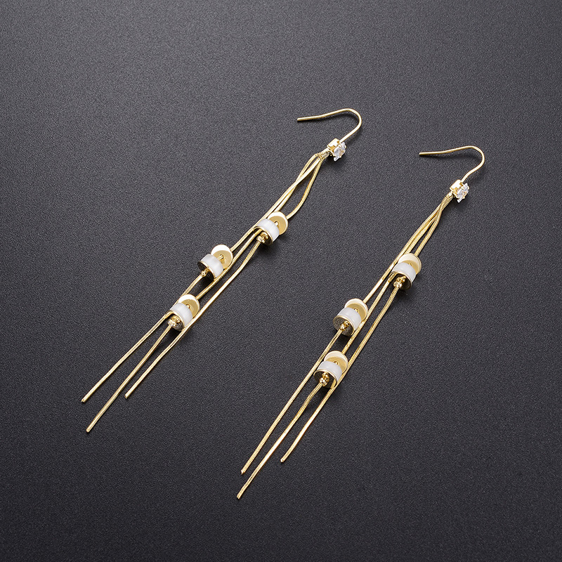 European And American Design Simple Diamond Fashion Earrings