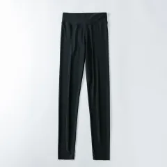 Outer Wear Summer Thin Ice Silk Shark Leggings Women - Black - View 1