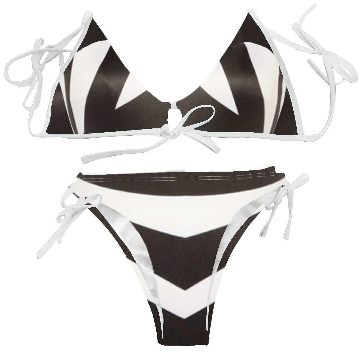 Title 5, Bikini costume da bagno da donna con stampa dig...