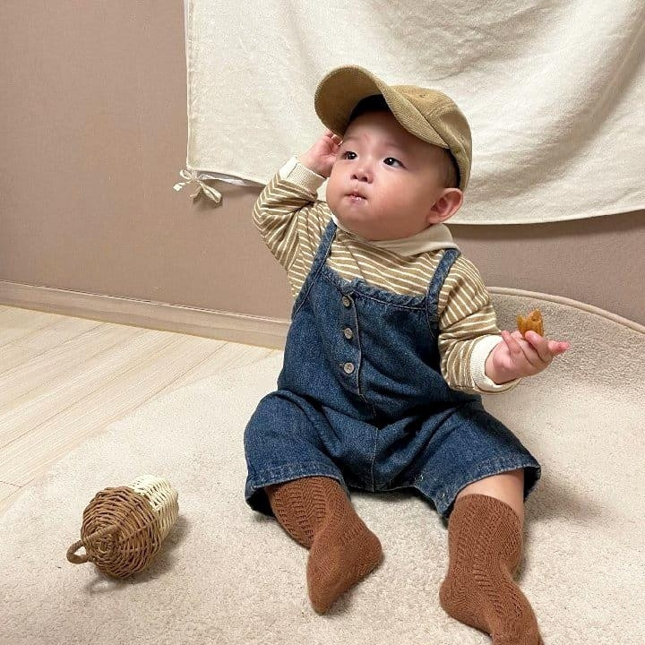 Baby Denim Overalls Pants For Autumn