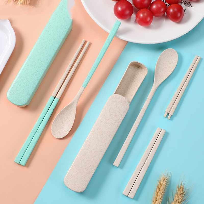 Title 6, Wheat Straw Folding Tableware Set