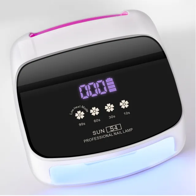 UV Nail Lamp, Professional Cordless UV LED Lamp For Nails Lamp Beads Automatic Sensor Gel Nail Uv Light For Nail Art At Home And In Salons Pink - Shop at LoveMi