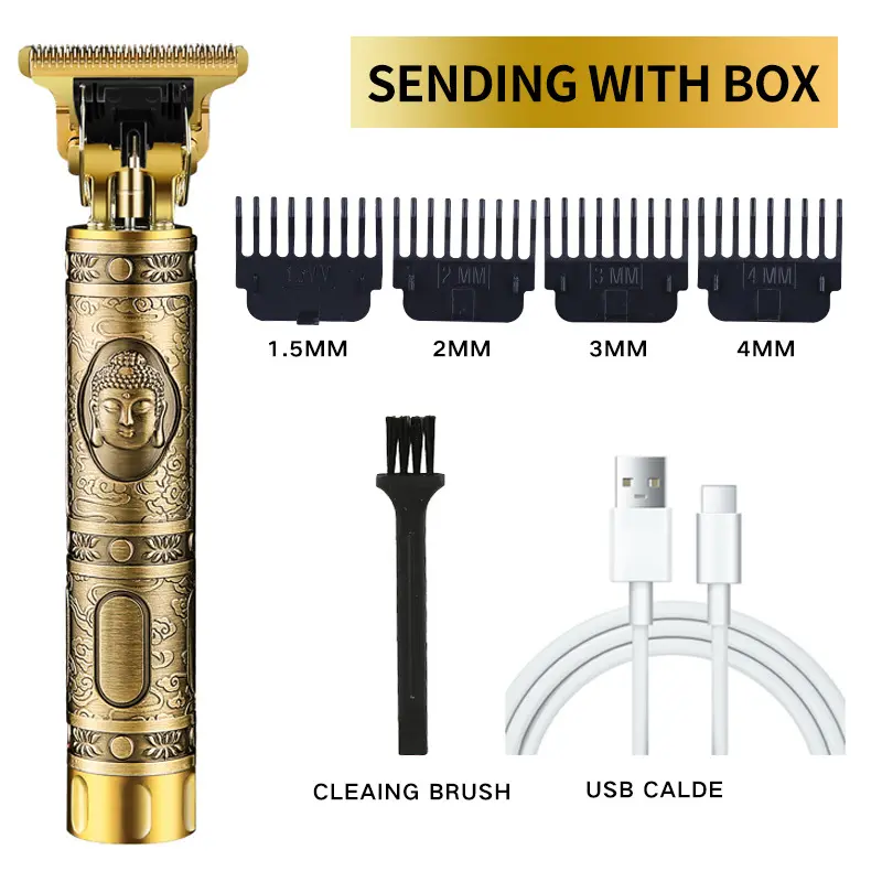 Electric Hair Clipper, Oil Head Engraving Razor