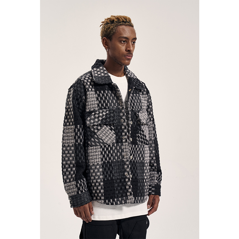 Loose Casual Long-sleeved Jacket Men's Coat