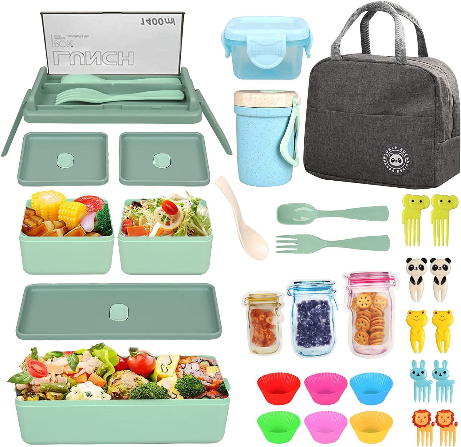 Title 3, 32-piece Set Japanese Lunch Box Suit