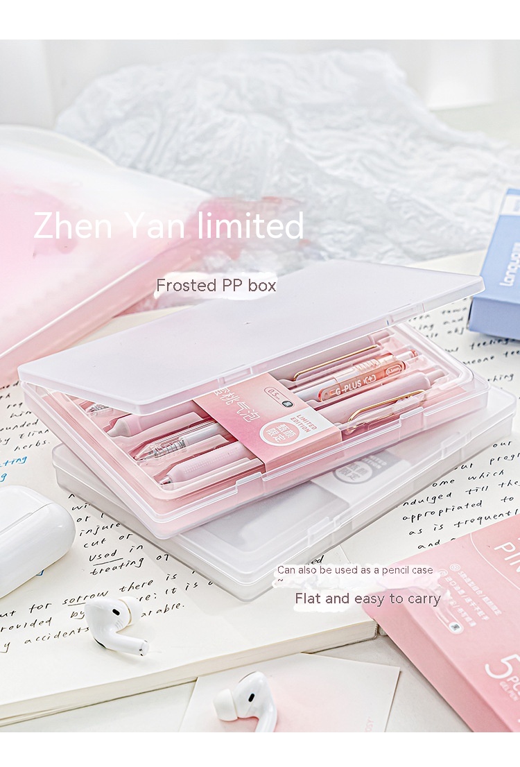 Title 4, Cream Color Gel Pen Set