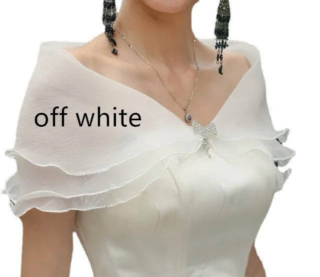 Bride White Shawl Lace Thin Wedding Dress Beige - Shop at LoveMi