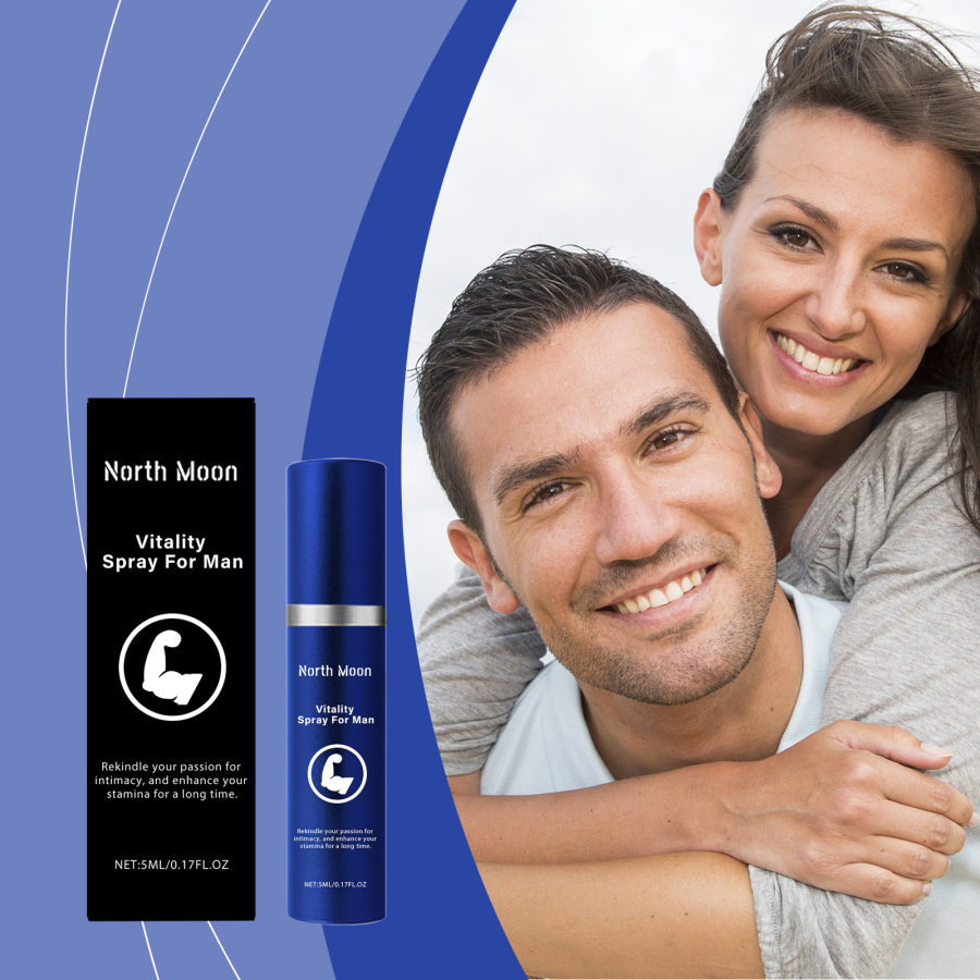 Men Vitality Intimate Spray With Epimedium, Ginseng & Maca Root Extracts, Enhance Stamina & Intimate Pleasure