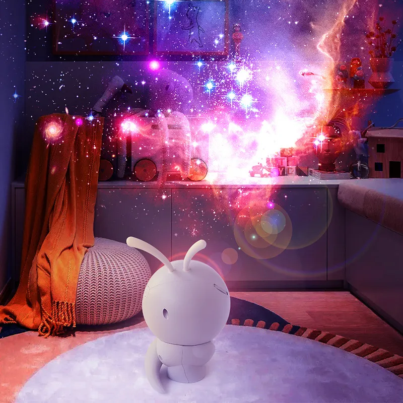 Rechargeable Galaxy Projector Lights 6in1 LED Planetarium Starry Sky Night Lights Rotating Constellation Projector Lamp Decor – image 5