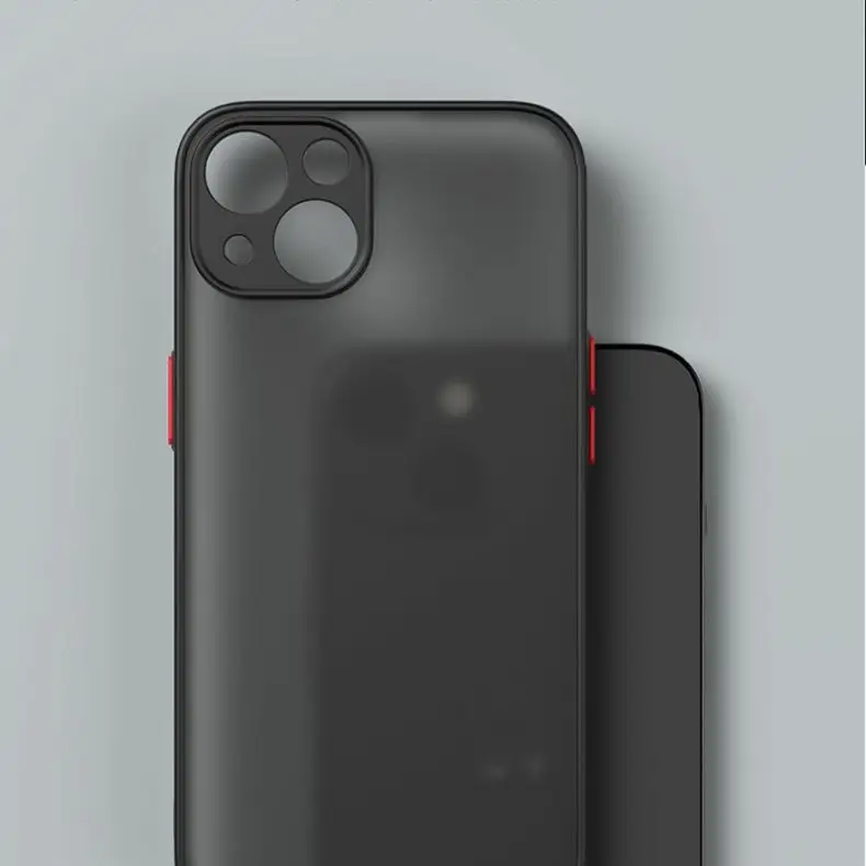 Ultra Thin Transparent Frosted Anti Drop Phone Case